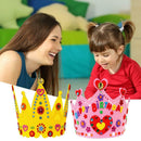 DIY Craft EVA Crown Creative Crown Hat Kindergarten Art Party Decor Gift