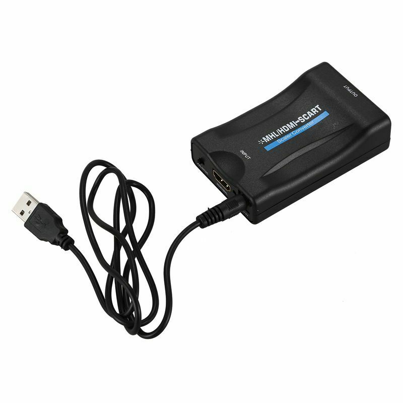 Hdmi to SCART Converter HDMI TO SCART HD Video Converter 1080P J9D4