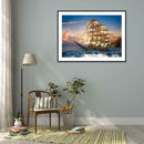 5D DIY Full Drill Diamond Painting Sailboat Embroidery Craft Kit Home Decor