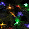 Solar String Lights Outdoor,20 LED Solar Powered Butterfly Dragonfly String Q2X7