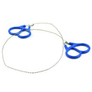 Outdoor Stainless Steel Wire Saw Scroll Camping Hiking Emergency Survival Tool