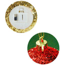 The new 3pcs Christmas ball Christmas scene with Christmas tree decoration