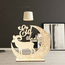 Ramadan Eid Sheep Wood Hanging Pendant Islam Muslim Mubarak Decoration Supplies
