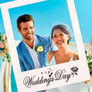 Romantic Wedding Photo Frame Photo Props Photo Booth Wedding Party Decor B Cy