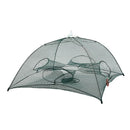 Portable Foldable 4 Sides 4 Holes Automatic Fishing Net Landing Net Trap Ca