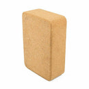 Cork Yoga Block Brick - Natural, Environmentally Friendly, Non-Poisonous -  W3J8