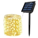 33ft Solar 100/200LED Rope Lights Fairy Light For Garden  Decor