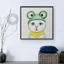 5D DIY Full Drill Diamond Painting Literary Cat Cross Stitch Embroidery Kit