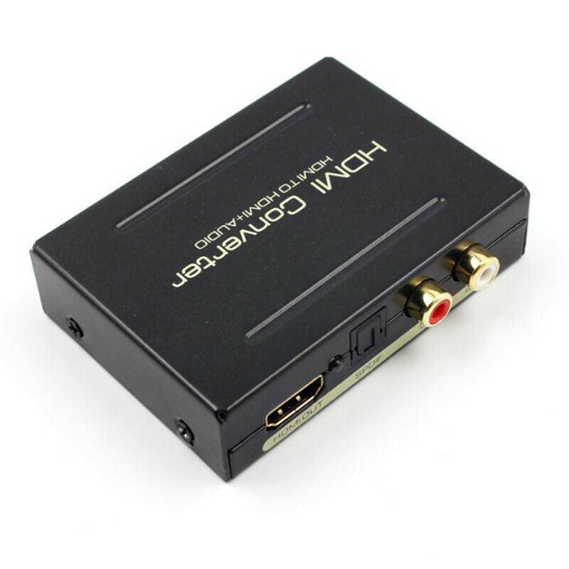 1080P Audio Extractor Converter Splitter HDMI To HDMI & Optical SPDIF + RCA  Bj