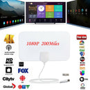 1080p Mini 200 Mile Range 25dBi TV Antenna HD Skylink 4K Digital HDTV Indoor