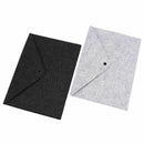 1PC Simple Solid A4 Big Capacity Document Bag Business Briefcase File Folde J4Y6