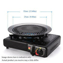 Black Korean Non Stick Barbeque Grill Pan For Outdoor or Indoor Easy GXX