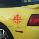 30x30cm NSWE Compass Car Stickers PVC Vinyl Decals Styling GraphicsÃ‚Â (Red) A