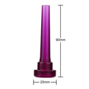 3C Trumpet Mouthpiece for Beginner Music Trumpet Tackle (Clear Purple Red) A