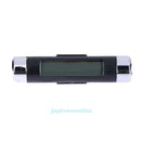 Car Dashboard Digital Clock Backlight Automotive Car LCD Display Thermometer