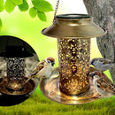 Wild Bird Feeder Outdoor Hanging Bird Feeder Garden Decor for Hummingbird Bird