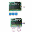 12V relay 4CH 433MHz wireless RF Remote Control Switch Transmitter +2 Receiver