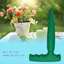 Dibber Transplanting Bulb Plastic Planting Widger Garden Seedling Grip Y2V3