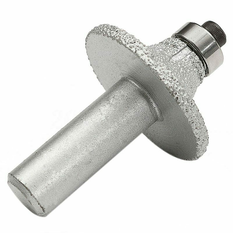 1/2inch Diamond Router Bit Wheel Half Bullnose For Hand Profiler Marble Gra