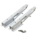 2Pcs Triangular Folding Bracket Metal Release Catch Support Bench Table Fol