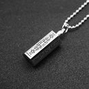 Tribe Buddha Om Mani Padme Hum Pendant Prayer Keepsake Urn Necklace Jewelry