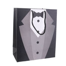 Tuxedo Gift Bags Wedding Present Paper Bags With Handles Black