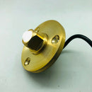 White Led Boat Plug Light Garboard Brass Drain 50 mm Marine Underwater Fish