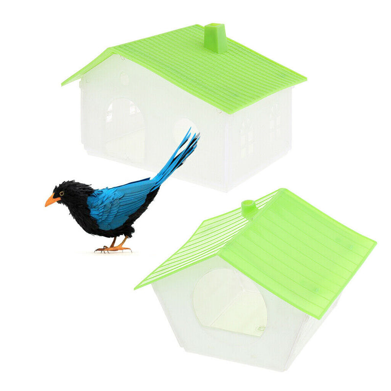 2Pcs Hamster House Nest Loft Bed Cage Nest Hedgehog Castle Climb Toys