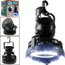 Outdoor Camping Portable Batteries LED Fan Light Hanging Tent Lamp For Hiking
