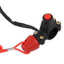 Universal Engine Emergency Stop Switch Safety Kit for 7/8'' inch Handlebar, New