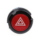 22mm red led emergency warning flash light push button self-locking switch OZ