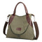 Women Large Totes Shopping Bag Handbag Shoulder Messenger Bags (Army Green)