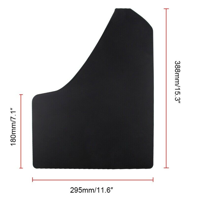4X Universal Car Mud Flaps Fender for Car Pickup Van Truck Mudflaps Mudguar W9B1