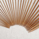 High Quality Set 36pcs Single Pointed Bamboo Knitting Needles Case 2mm -10mm f,a