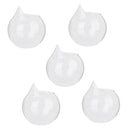 5xFlower Plant Hanging Clear Glass Vase Bottle Pot Wedding Garden Ball Decor