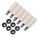 6Pcs Guitar Tuning Pegs Tuners Machine Heads Gear and Pins Parts Style2