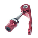 Lever quick clamp tool bolt red alloy Bike Route saddle P7C4