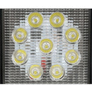 Aluminum 27W LED Work Light Pods Bar IP68 Waterproof for Tractor Boat 4WD