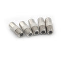 5Pcs F Type Female To TV Aerial RF Coaxial Male Connector Adapter Plug