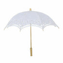 Victorian umbrella umbrella lace wedding bride umbrella white 30x51cm