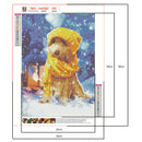 Full Round Drill Diamond Painting 5D DIY Dog Animal Mosaic Decor (Nx070)