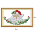 14CT Stamped Cross Stitch Needlework Embroidery Craft (C988 Santa Claus)
