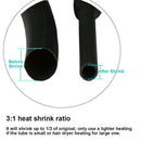 280 Pcs Car Amplifier Heat-Shrink Tubing 3:1 Dual Wall Adhesive Heat Shrink