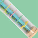Rain Sound Tube Fun Puzzle Wooden Rain Sound Bar Colorful Rainbow Hourglass Rain