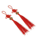 Qing Dynasty Red Chinese Knot Luck Coins Wealth Home Decor Ornament style 7