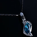 Elegant Luxury Design New Fashion Austrian Alloy Drop Jewelry Sets Women