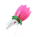 1pcs Lotus Flower Candle Musical Blossom Candles Happy Birthday Party Supply