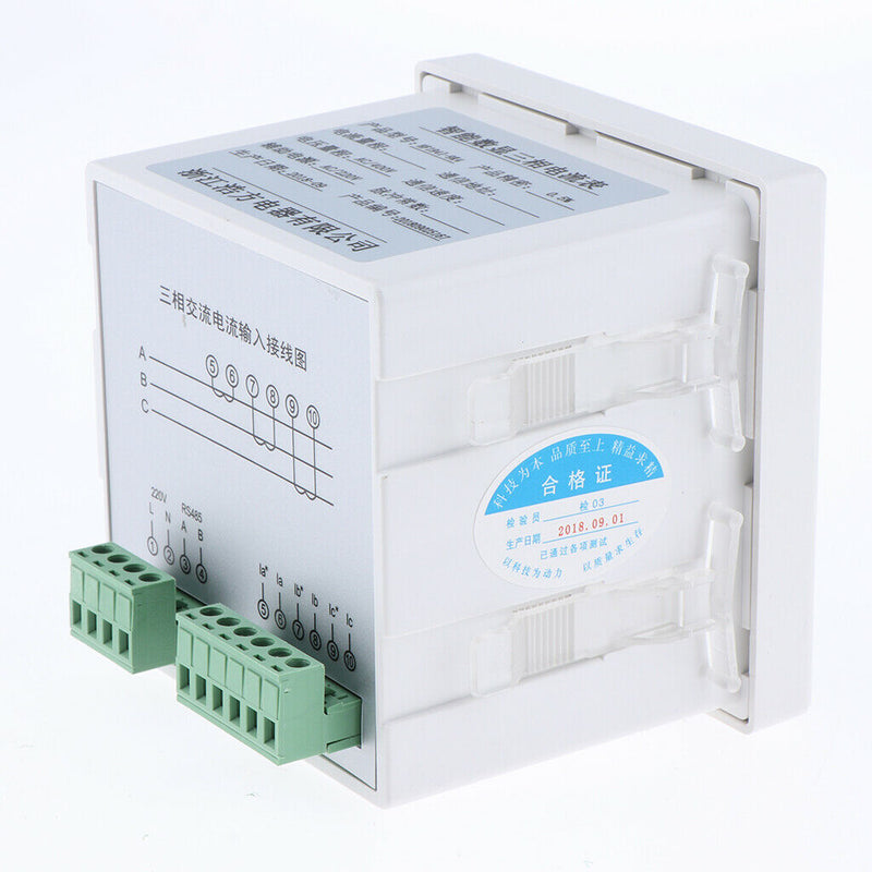 3 Phase Digital Voltmeter Meter LED Display Electric Instrument HF194I 91x91