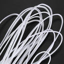 White RJ11 6P4C Modular Telephone Extenstion Lead Cable 6M 20ft M3Y8