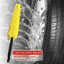 Hot Wheel Sponge Brush Tire Rim Scrub Car Wash Washing Cleaning Tool Supply AU